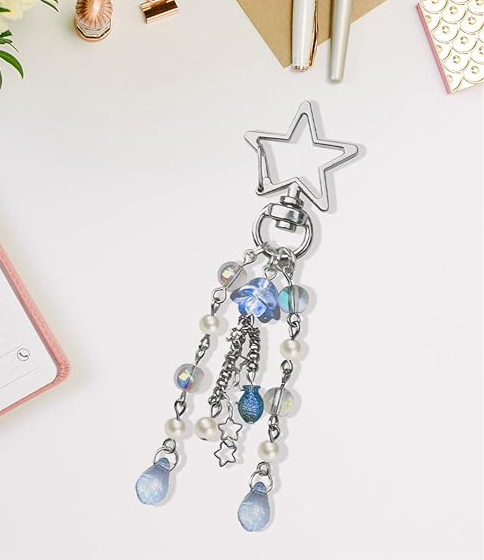Anhänger Silber - Stern und Fisch Charms