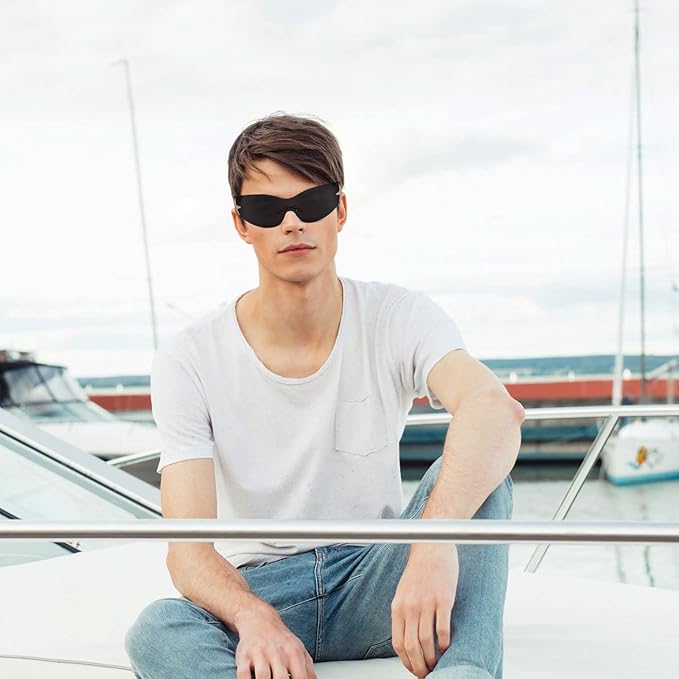 Runde Y2K Sonnenbrille mit Stern - Doppelpack